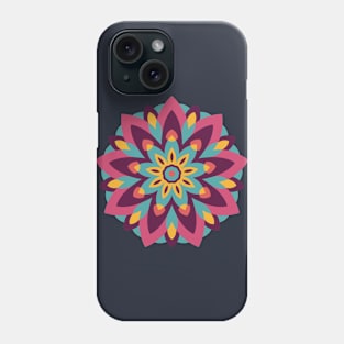 mandala of love and flowers Phone Case