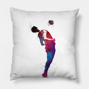 Football player sport art #football Pillow