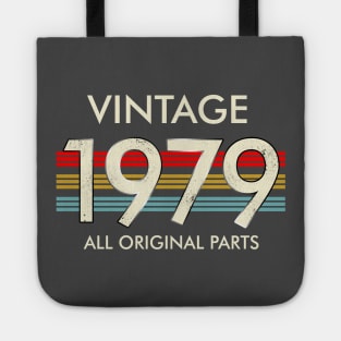 Vintage 1979 All Original Parts Tote