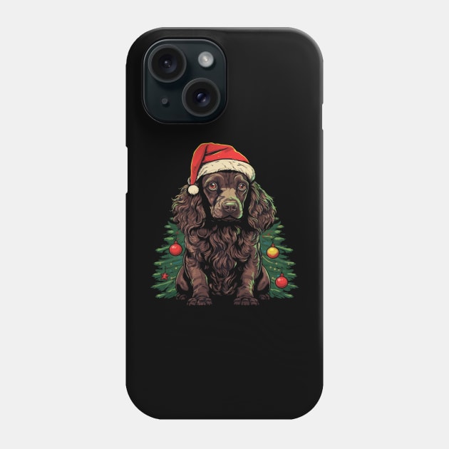 Boykin Spaniel Christmas Phone Case by JH Mart