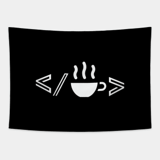 Coffee and Coding Tapestry