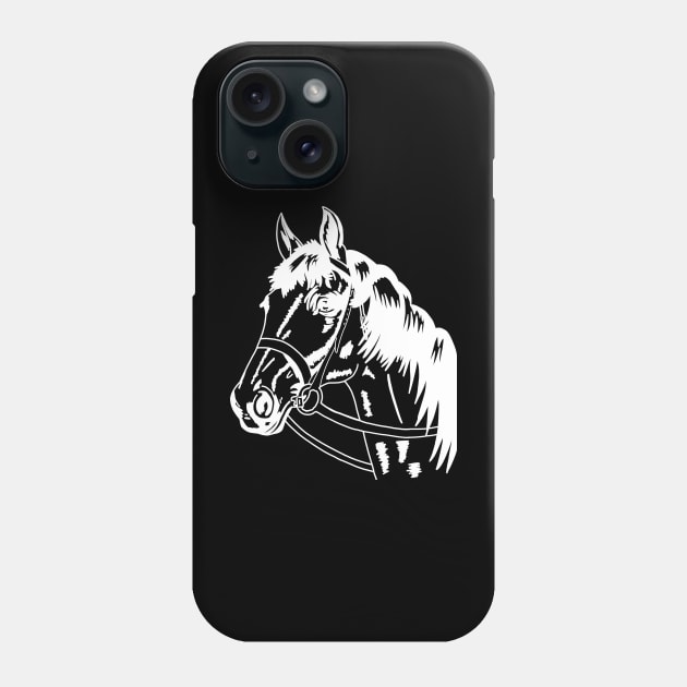 Horse Phone Case by Ntdesignart