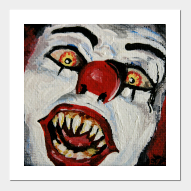 Pennywise Painting It Pennywise Posters And Art Prints