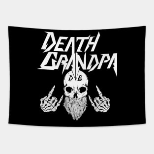 Death Grandpa Tapestry