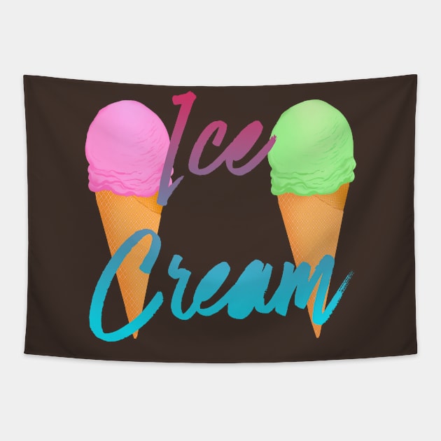 IceCreme Tapestry by EddyTude