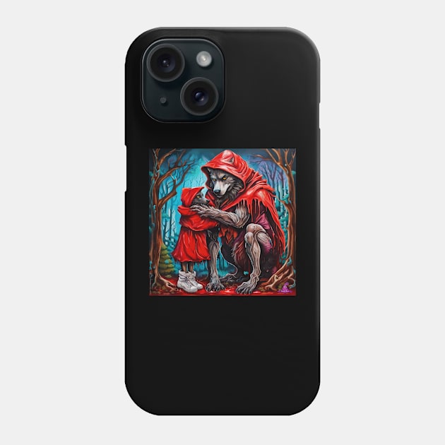 LITTLE RED & DAD Phone Case by Morrigan Austin