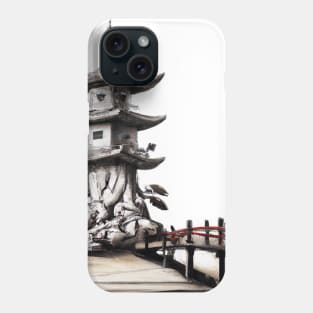 Japan tower bridge Phone Case