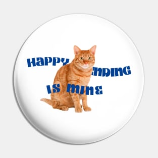 Cat Happy Ending Is Mine Pin