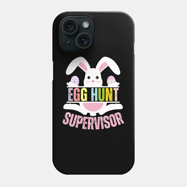 Egg Hunt Supervisor mom easter bunny Phone Case by Davidsmith