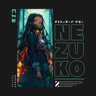 Nezuko Midnight - Demon Slayer T-Shirt