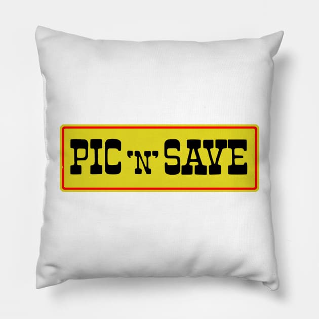 Pic 'N' Save Pillow by fiercewoman101