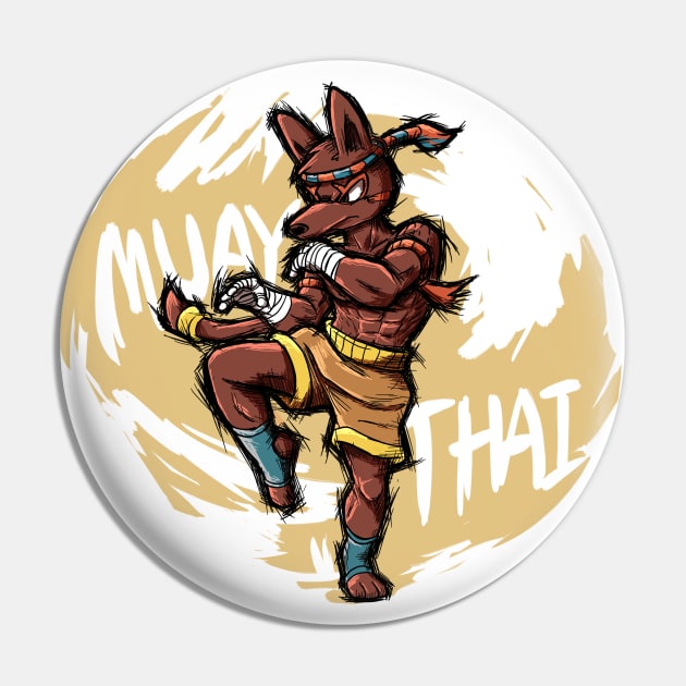 Muay Thai Stances or Muay Thai Boxing Pose Pin by The-BlackToteM