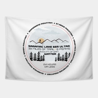 Saranac Lake 6er Winter Ultra Tapestry