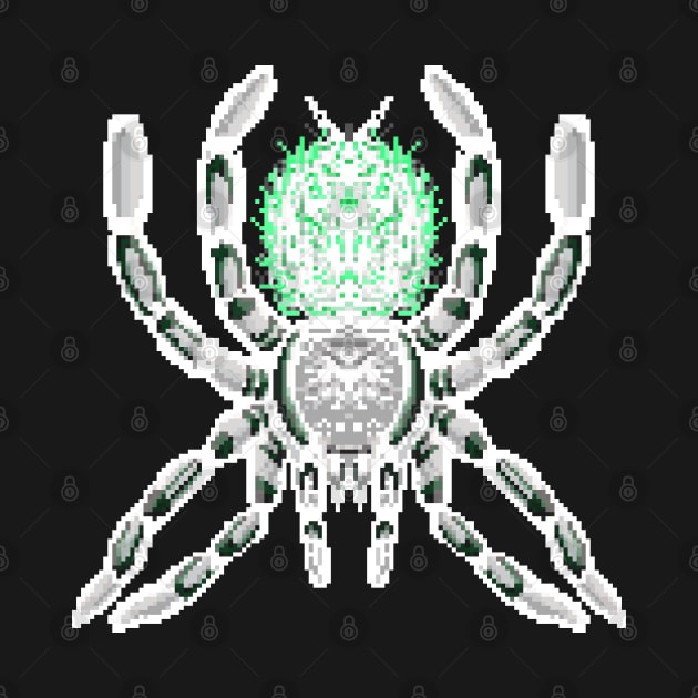 Tarantula Pixel Art 28 (Invert) by IgorAndMore