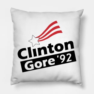 Clinton Gore '92 Pillow