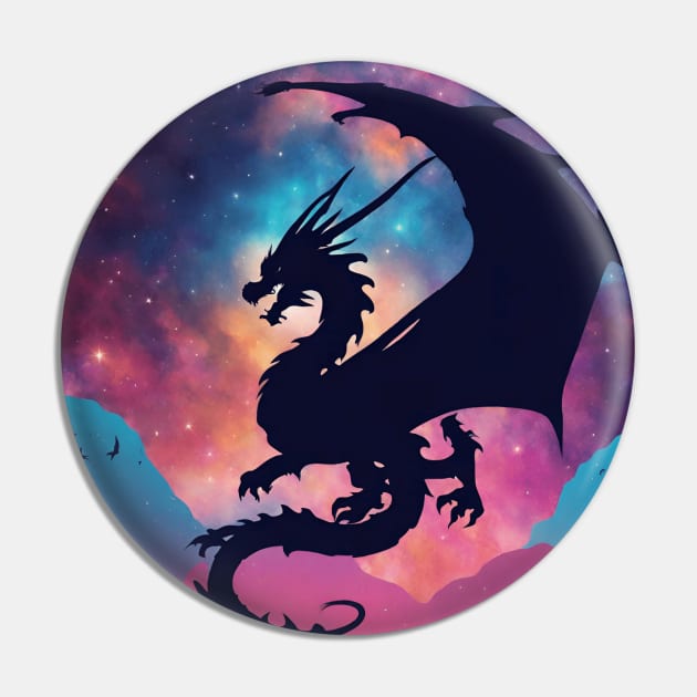 Dragon’s Night Sky Pin by Alihassan-Art