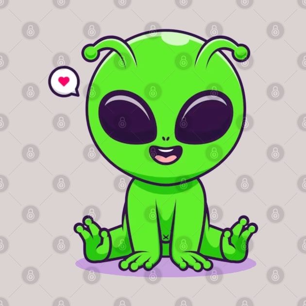 Baby alien by TheDesigNook