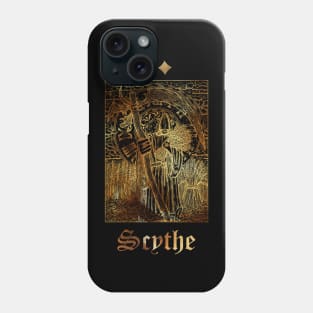 Scythe. Lenormand Gothic Mysteries Design. Phone Case