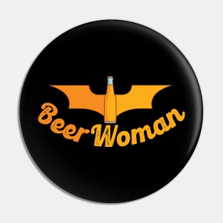 Beer Woman Pin