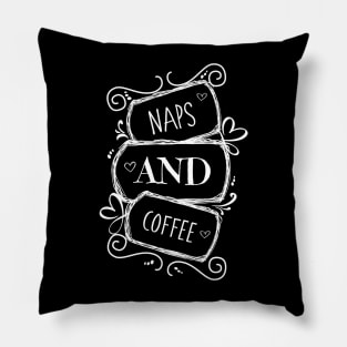 Naps and Coffee Pillow