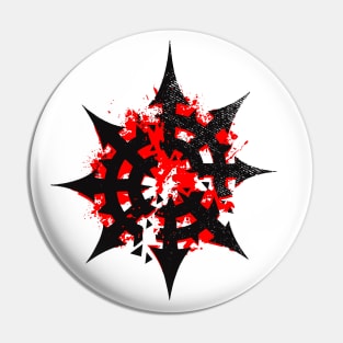 Eight-Pointed Blood Star Pin