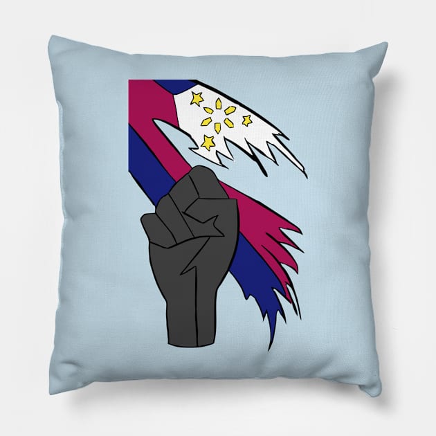 Proud Pinoy Symbolism Pillow by Markyartshop