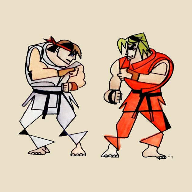 Ryu vs. Ken by Pollux by WorldofPollux