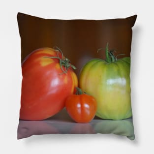 Fruit Vegetable Tomato Beautiful Family Portrait Pillow