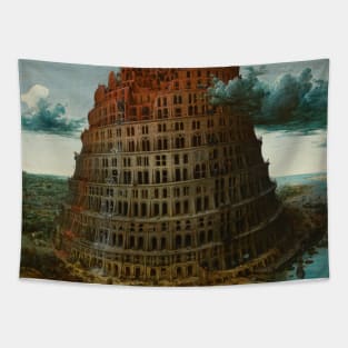 The Tower of Babel (Rotterdam) by Pieter Bruegel the Elder Tapestry