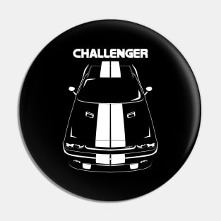 Dodge Challenger 2008-2014 - White Stripes Pin