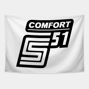 S51 Comfort logo Tapestry