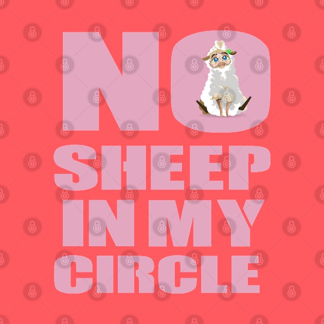 no sheep in my circle fanny Shirt by boufart