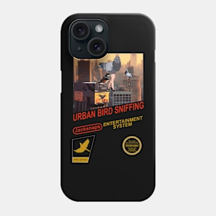 Urban Bird Sniffing Phone Case