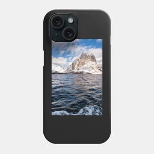 The Frosted Mountains of Lofoten Phone Case
