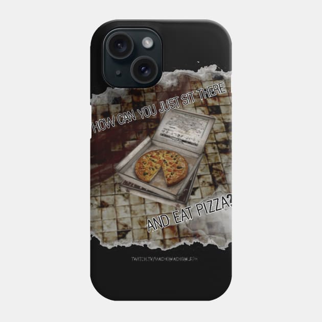 Eddie’s Pizza Phone Case by MachoMachoMurph