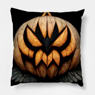 Super Scary Jack O Lantern Pillow