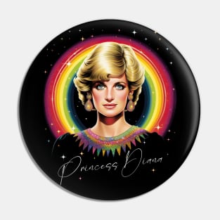 Princess Diana 90s Aesthetic Pin