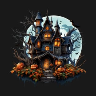 Halloween Haunted House T-Shirt