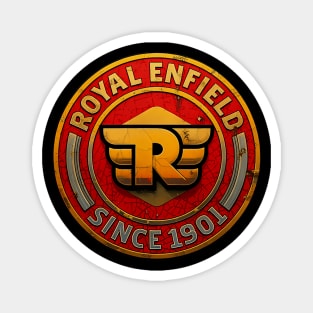 Royal Enfield - The Vintage Motorcycle Emblem Magnet