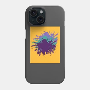 Ugly Vomit Shapes Abstract Art Pattern Mid Century Minimalism Phone Case