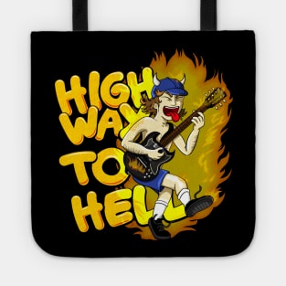 Angus Young ACDC Tote