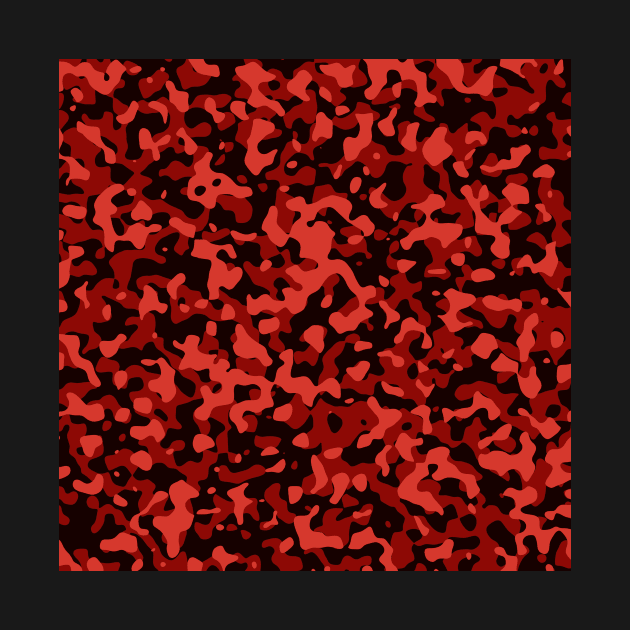 Camouflage Red  Effect by Tshirtstory