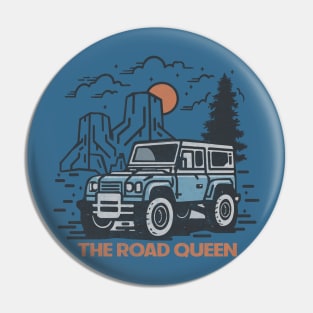 The Road Queen in Yosemite Pin