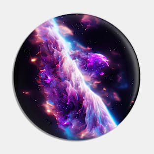 Winged Nebula Fantasia Pin