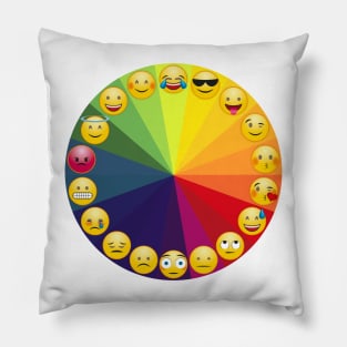 Wheel of Emotions Pillow