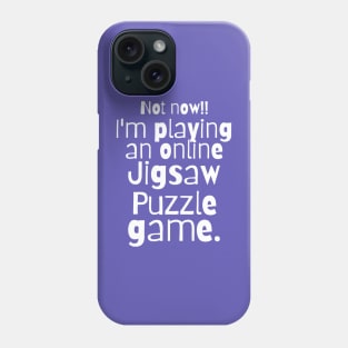 Online Jigsaw Puzzle Game Phone Case