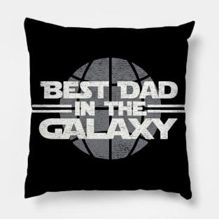 Best Dad In The Galaxy Parody Pillow