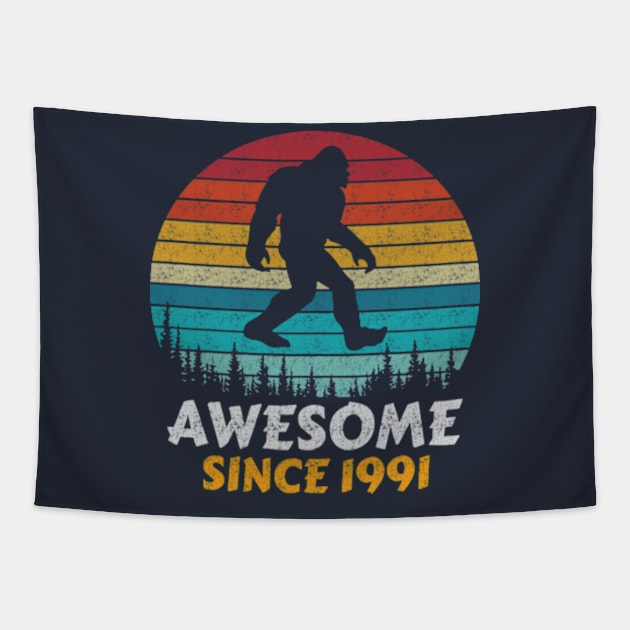 Awesome Since 1991 Tapestry by AdultSh*t