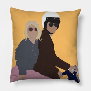 Doctor and Rose 50's (No Background) Pillow