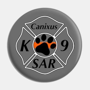 Canixus K9 SAR Logo Pin